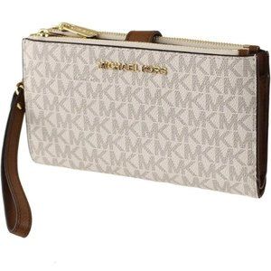 SOLD NWT Michael Kors Jet Set Double Zip Wristlet